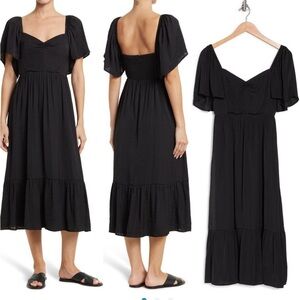 NWOT Milkmaid Maxi Dress